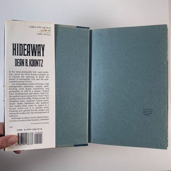 2/$30 - Hideaway by Dean R. Koontz - Picture 6 of 15